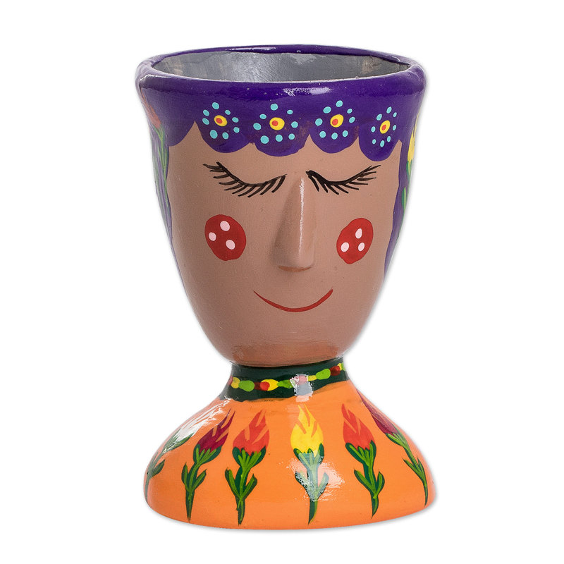 Pot de fleurs en céramique Lillienne