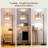 63.2'' Tray Table Floor Lamp-2051765378