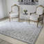 Thompson Wool Oriental Area Rug in Gray-622259152