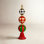 Diamond Print Iron Ornament Display Tower