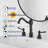 2-handle Bathroom Faucet with Drain Assembly-79721072