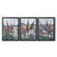 FLORAL Series DCXLI  -Custom Framed  Wrapped Gallery Canvas - 3 Pieces-1402441614-1402441608