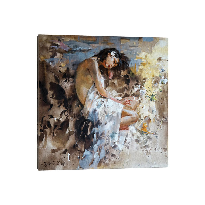 The Mood by Igor Zhuk - Wrapped Canvas Painting, 66.04 cm H x 66.04 cm W x 1.91 cm D