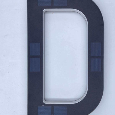 Solar-powered Digital Doorplate Waterproof LED Address Number Sign