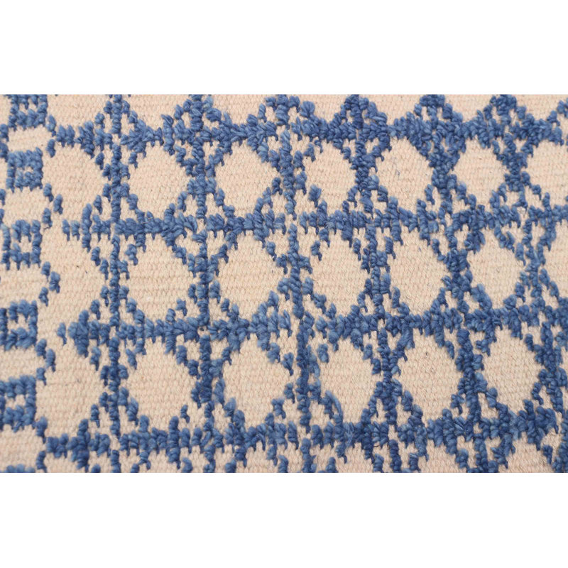 Tapis bleu Tangier 5 pi 4 po x 7 pi 7 po