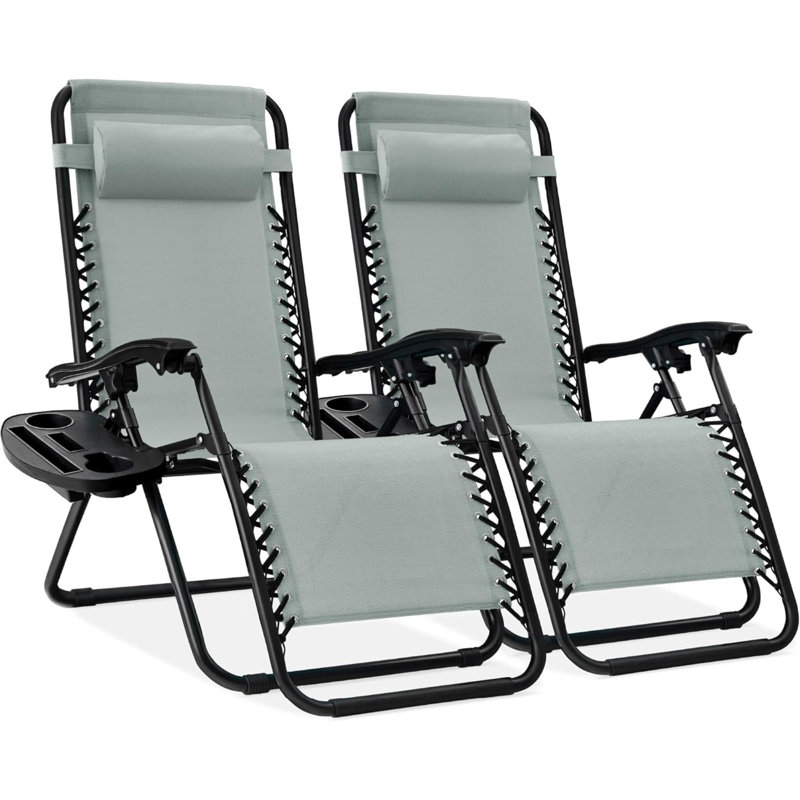 Sou Folding Zero Gravity Chair, Gray