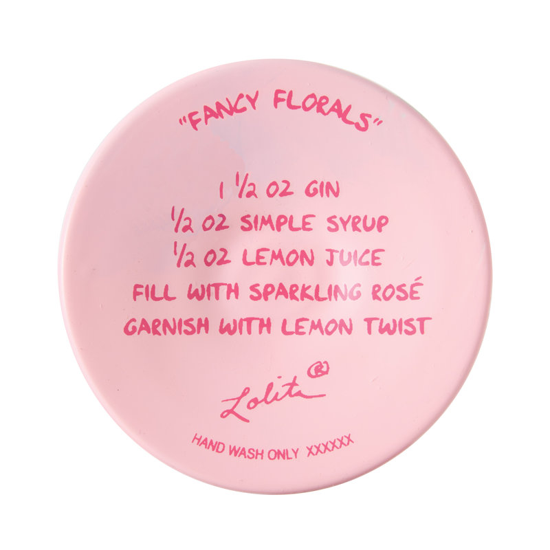 Verre à vin 15 oz Enesco Lolita Fancy Florals