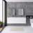 Reaiah 71'' Double Bathroom Vanity with Resin Top-996648728