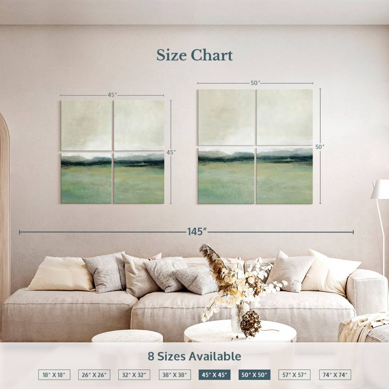 Simple Beauty, 50" H x 50" W