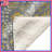 Gray Yellow Floral Pattern Blankets-123326086
