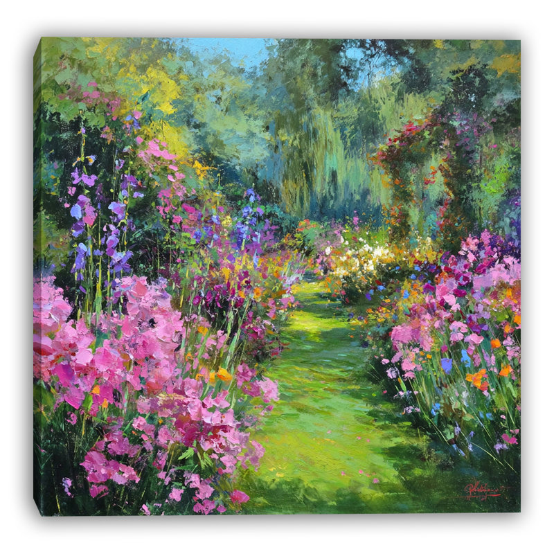 Art mural sur toile Secret Secret Walk, l 40 po x H 40 po x P 1,5 po