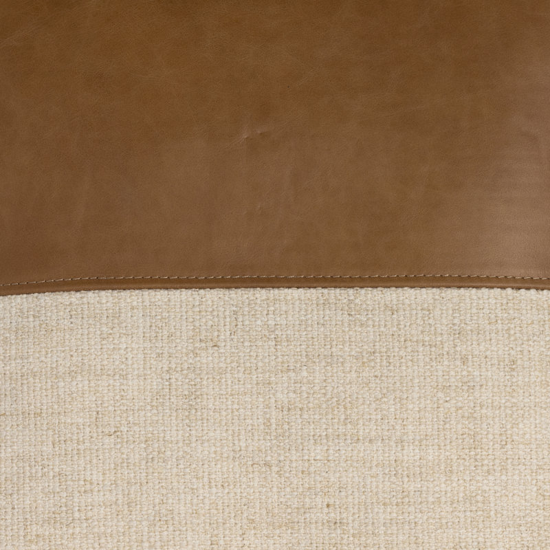 Lumbar Pillow Cover & Insert, 16"H x 24"W, Sonoma Butterscotch Top Grain Leather