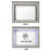 Light Gray Oak Finish Mirror W/Led