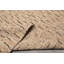 Tapis géométrique en laine tissé à plat à la main Oatmeal-302805357
