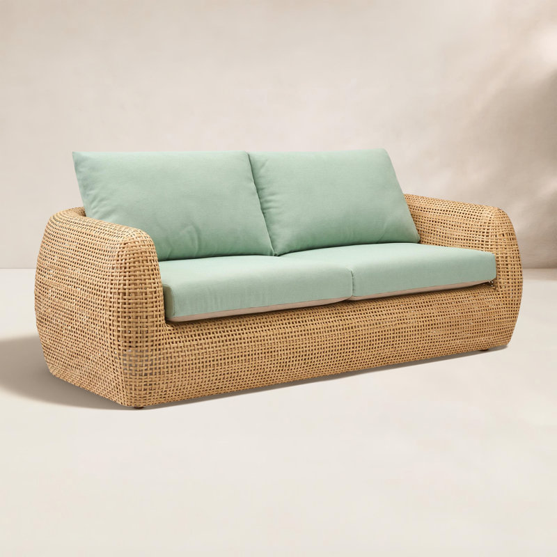 Sydney Outdoor Patio Sofa - Canvas Spa, Canvas Spa