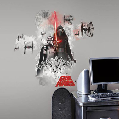 Star Wars Ep VII Movies/Music/TV/People Non-Wall Damaging Wall Decal