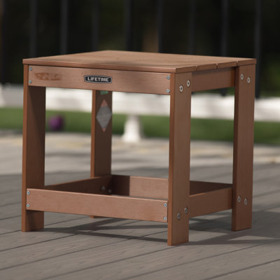 Adirondack Plastic/Resin Side Table by Lifetime