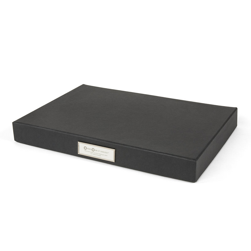 Sven Letter Document Box, Black