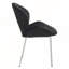 Ensemble de chaises modernes agrandies de 21,6 pouces avec pieds argentés-1418496190