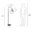 Lampe sur pied arquée 65 po Oterra
