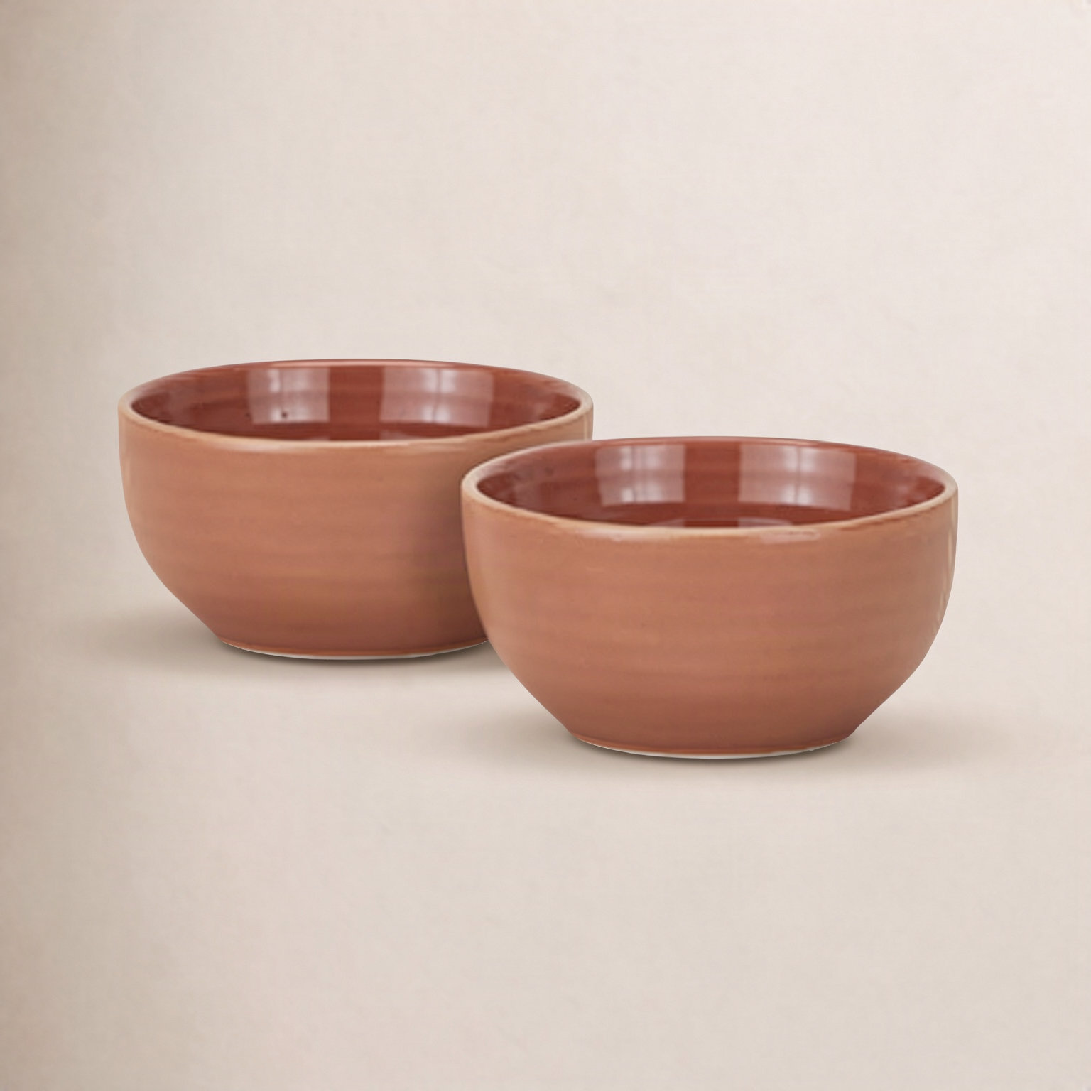 Essential Stoneware Rice Bowl, Terracotta