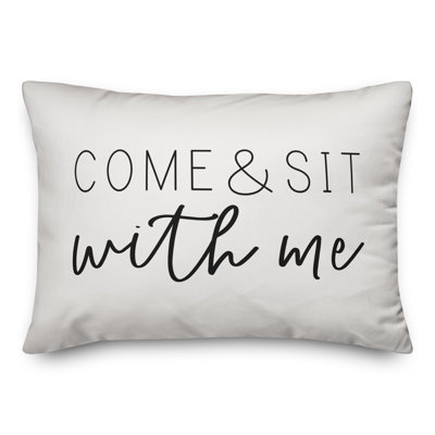 Outdoor Reversible Throw Pillow