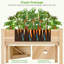 Albertie Wood Elevated Planter