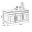 Banc rembourré en bois massif Nutbrown-474830909-474830906