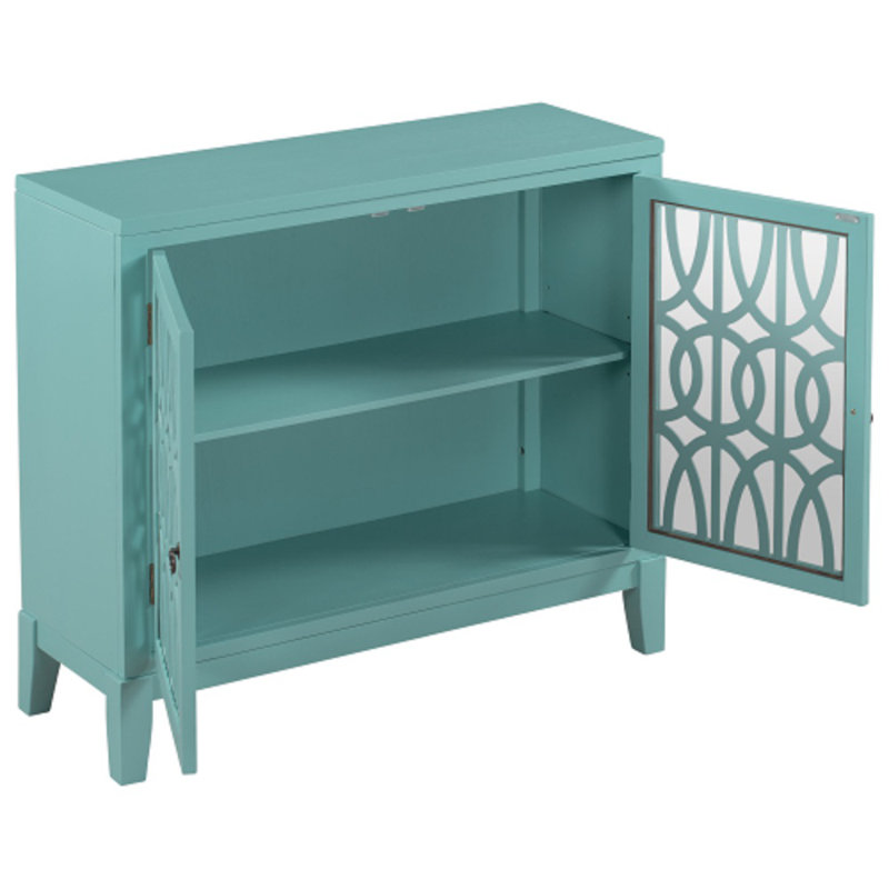 Armoire d'appoint 2 portes, Menthe