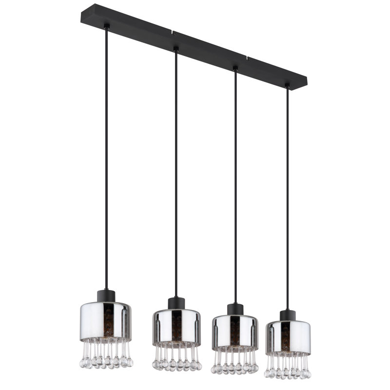 Banita 4 - Light Matte Black Pendant