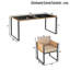 6 - Person Patio Dining Set Rectangular Table-2084169977-2084169979