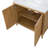 36"W x 22"D Whitney Single Sink Bathroom Vanity With Cultured Carrara Marble Countertop-115748694