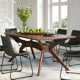 Budapest 71" Wood Dining Table