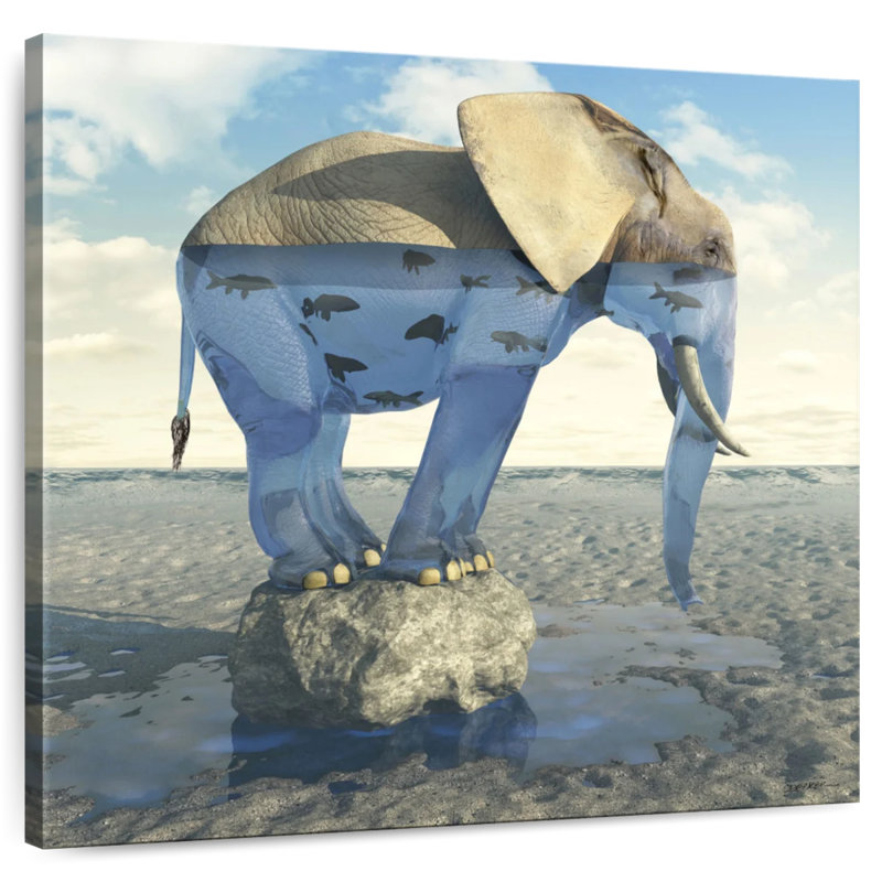 Brampt Drinking Problem, 24" H x 24" W