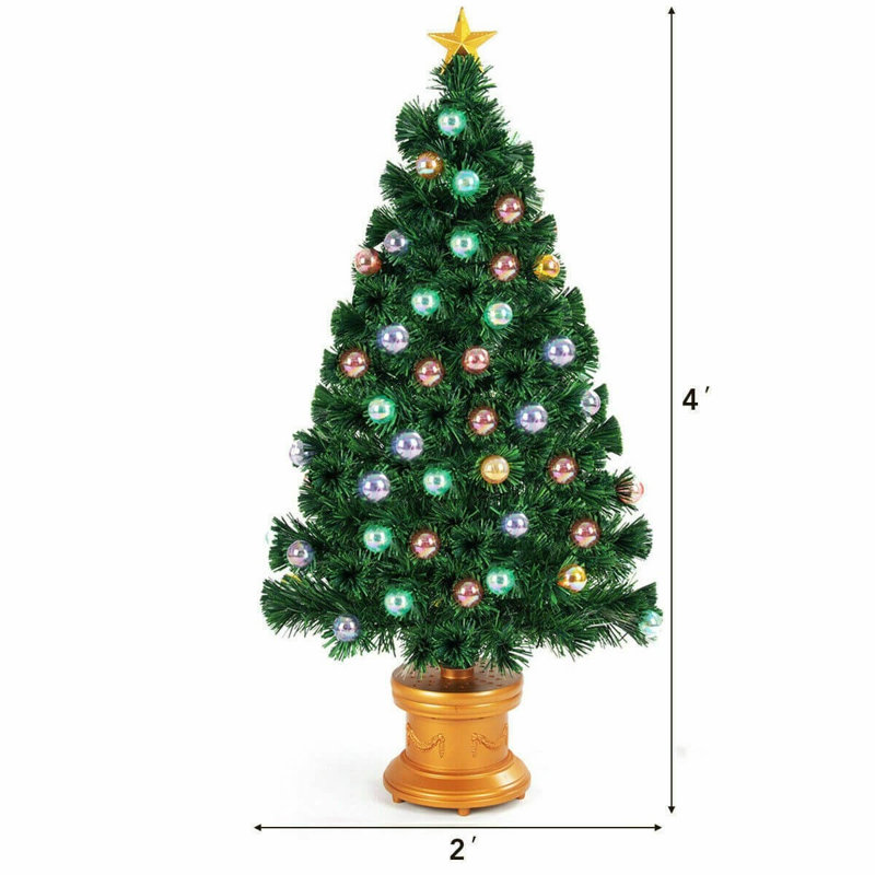 Arbre de Noël 48 po H Green
