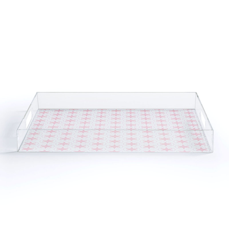 Plastic / Acrylic Tray, 1" H x 8" W x 6" L