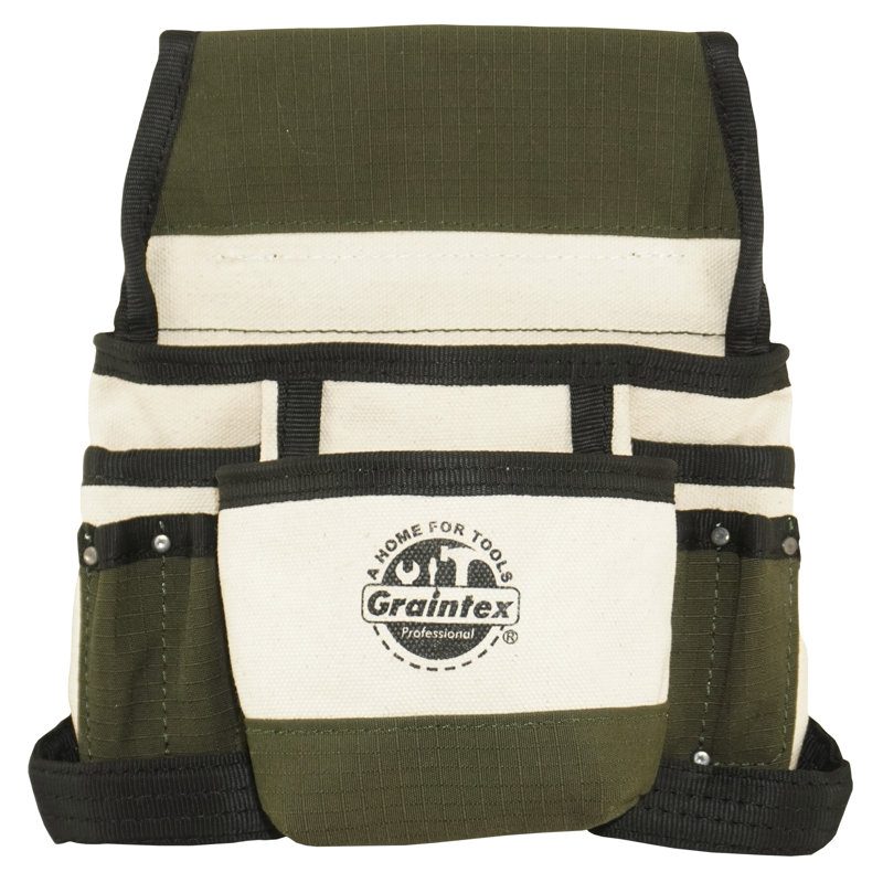 8 Pocket Canvas Nail & Tool Pouch