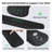 Ergonomic Mouse Pad And Keyboard Wrist Rest Set, Super Soft Memory Foam Desk Wrist Support For Computer Keyboard, Non-Slip Arm Palm Rests Cushion For Typing Gaming Office Laptop Mac
