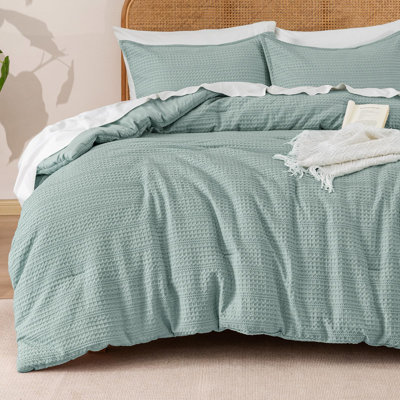 Ensemble d'édredon PHF Soft Waffle