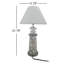 Lampe de table 21,75 "Chenut