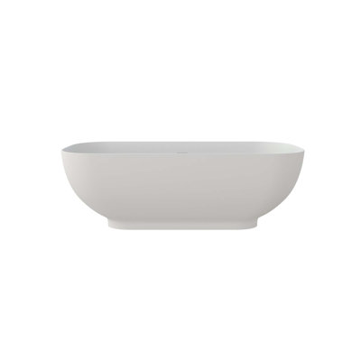 65" Solid Surface Soaking Bathtub