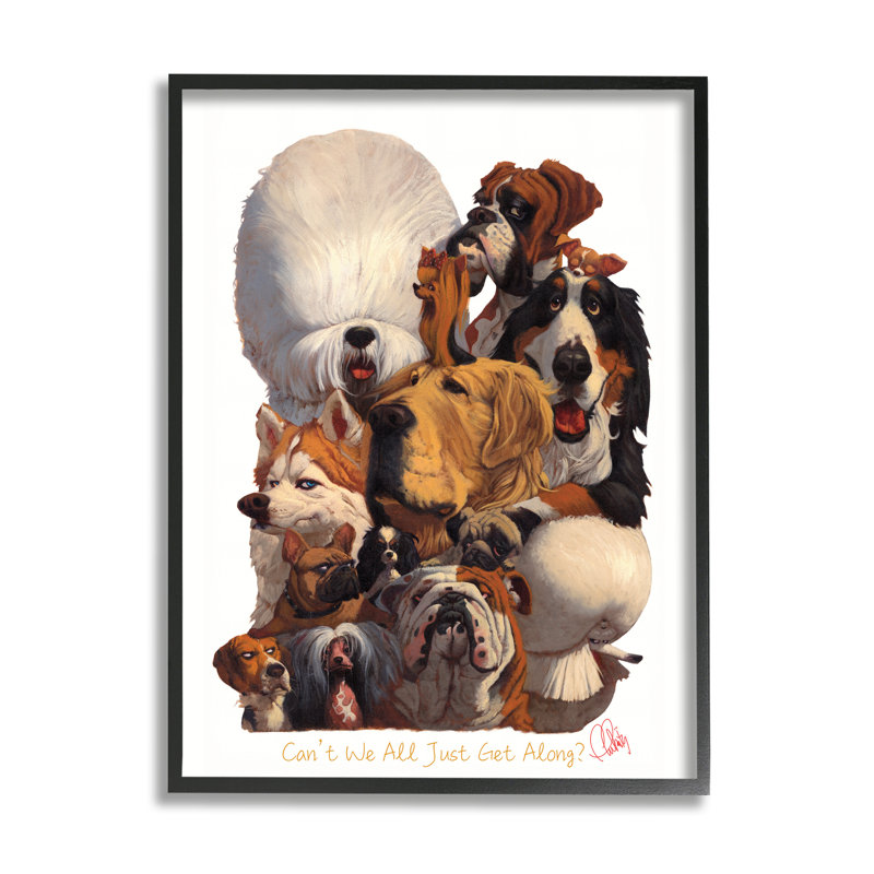 Just Get Welcome - impression, H 20 po x l 16 po, Giclée encadrée noir minuit