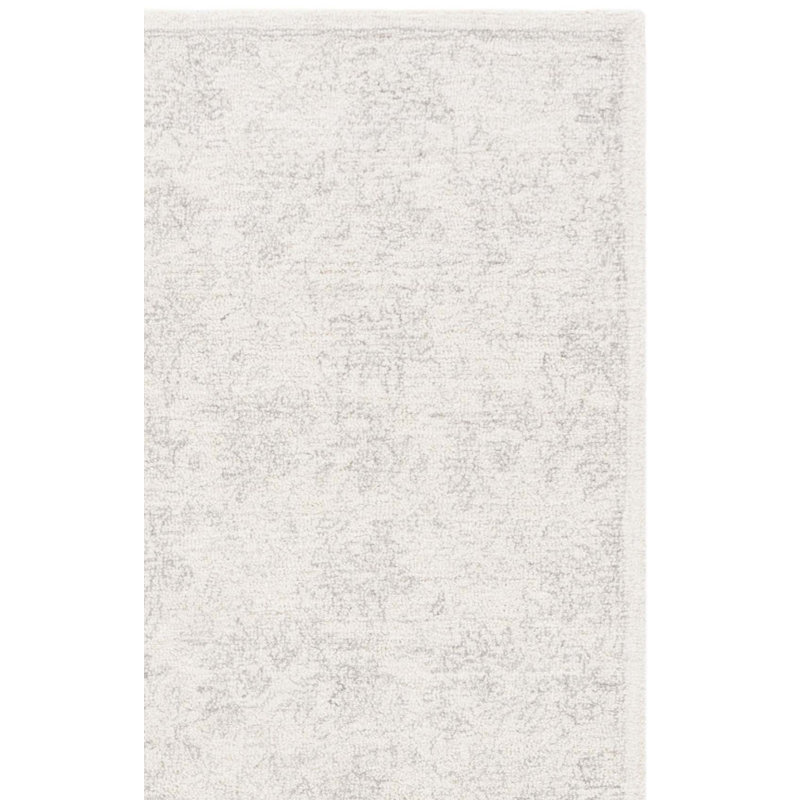 Ebony 928 Hand Tufted Wool/Cotton Floral Rug in Gray/Beige, Rectangle 8' x 10'