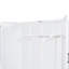 Lit relevable hydraulique pour grand lit avec garde-robe élégante - apparence blanche et espace