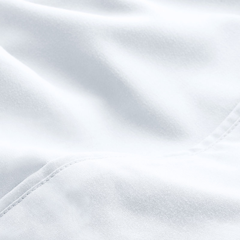 Microfiber Sheet Set with Bonus Pillowcase Set, White, Split California King