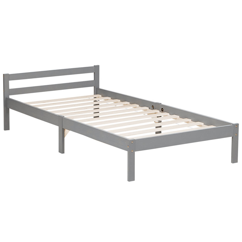 Caesar European Single (90 X 200 Cm) Standard, Grey