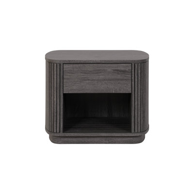 Clawson Nightstand with Drawer and Open Shelf by Latitude Run