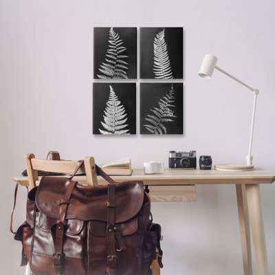 Ensemble d'impressions murales sur toile Monkey Fern Impressions 4 par Connie Resch