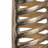Contemporary Textured Cylinder Metal Tall Floor Vase for Home Tabletop Display - Tall table Vase for Entryway & Living Room Flower Arrangement - Champagne-571956770-571956769