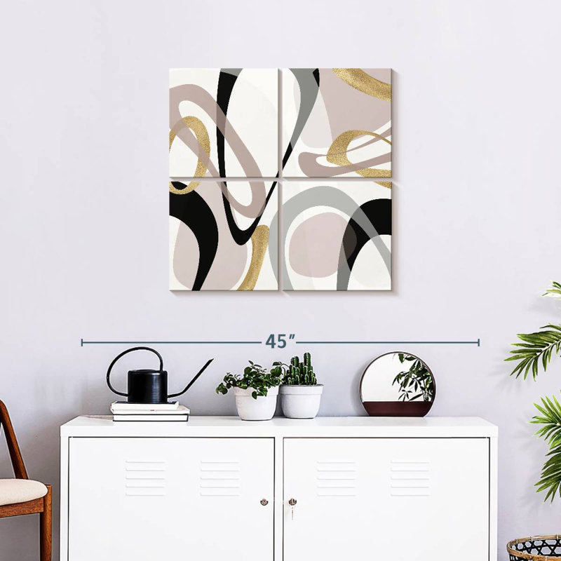 Avery roulé doré I, H 26 po x l 26 po